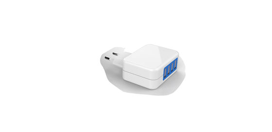 5V4.8A Fireproof PC 4 Port USB Travel Charger