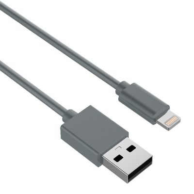 USB 2.0 connector 2.4A MFI PVC C89 Lightning Cable Charger