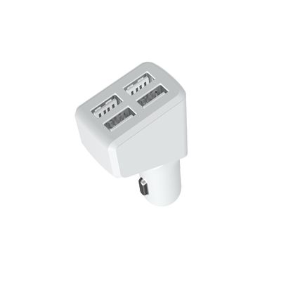 Micro USB-A FCC 24W 5V4.8A Multiple Port Car Charger