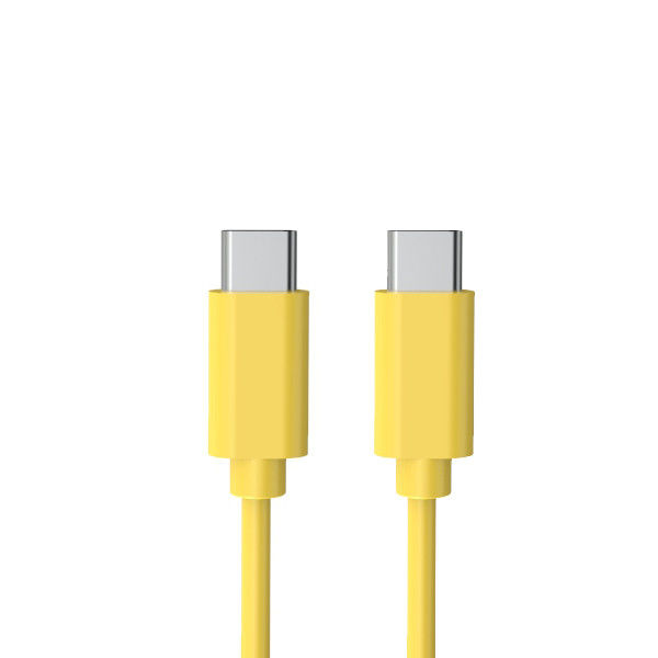 1M Type C To Type C Cable 2.0 5V 3A PVC Braided Charger Cords